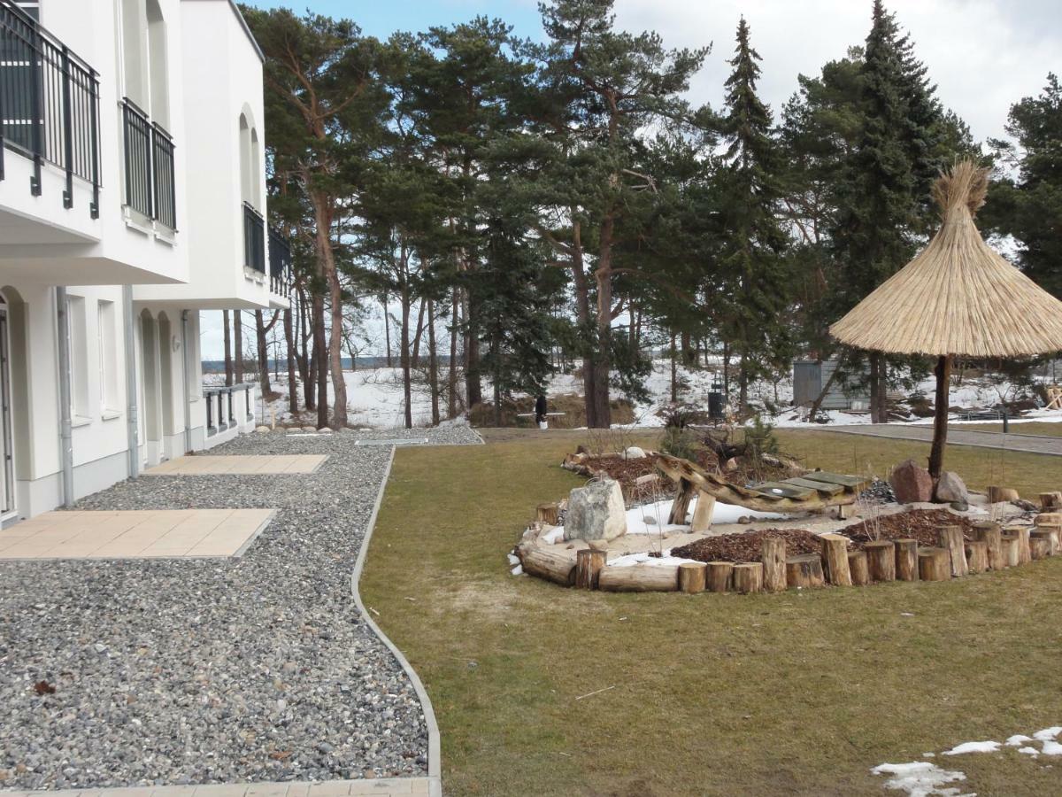 3 Zimmer Ferienwohnung Haus Meeresblick Mit Meerblick A005 Mit Suedterrasse Und Strandkorb Бабе Екстер'єр фото